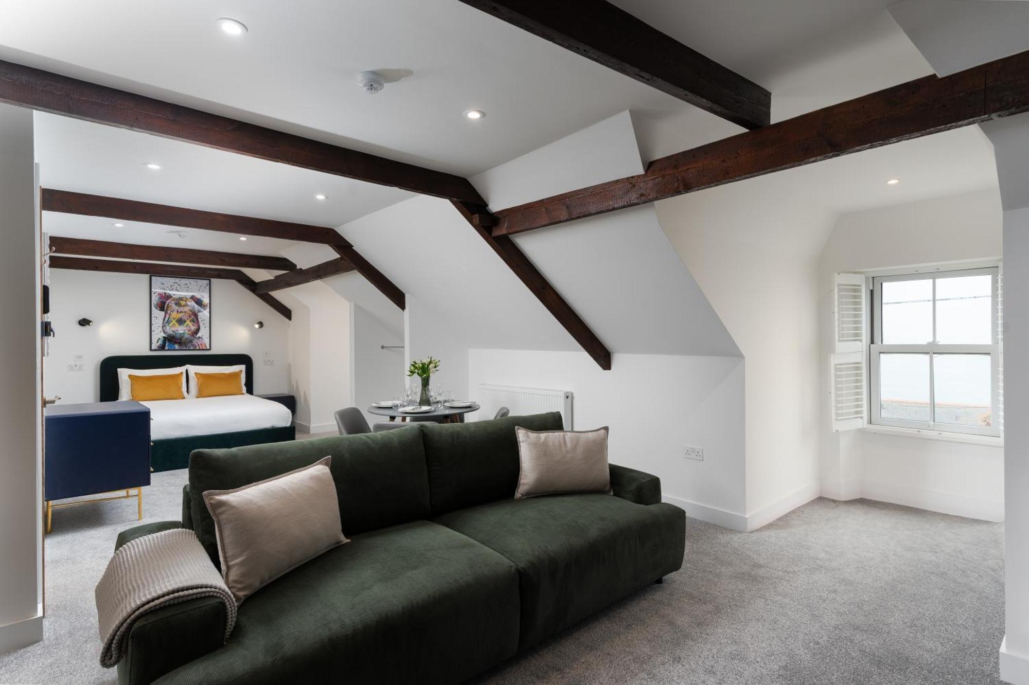 Luxury Modern Suite In Marazion With Parking Exterior foto